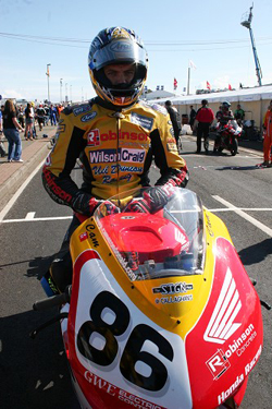 Cameron Donald, pictured at the North West, is out of the Centenary TT (Alan Armstrong)